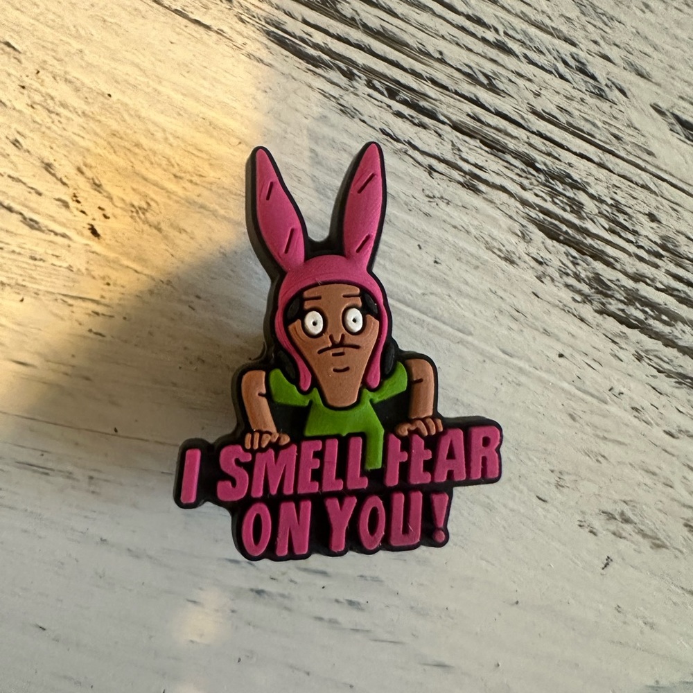 Bobs burgers Louise belcher croc shoe charm new